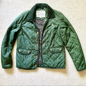 Jack Wills Green Quilted Jacket